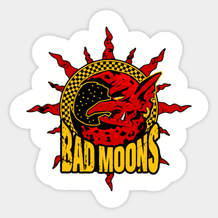 Bad Moons Emblem Sticker